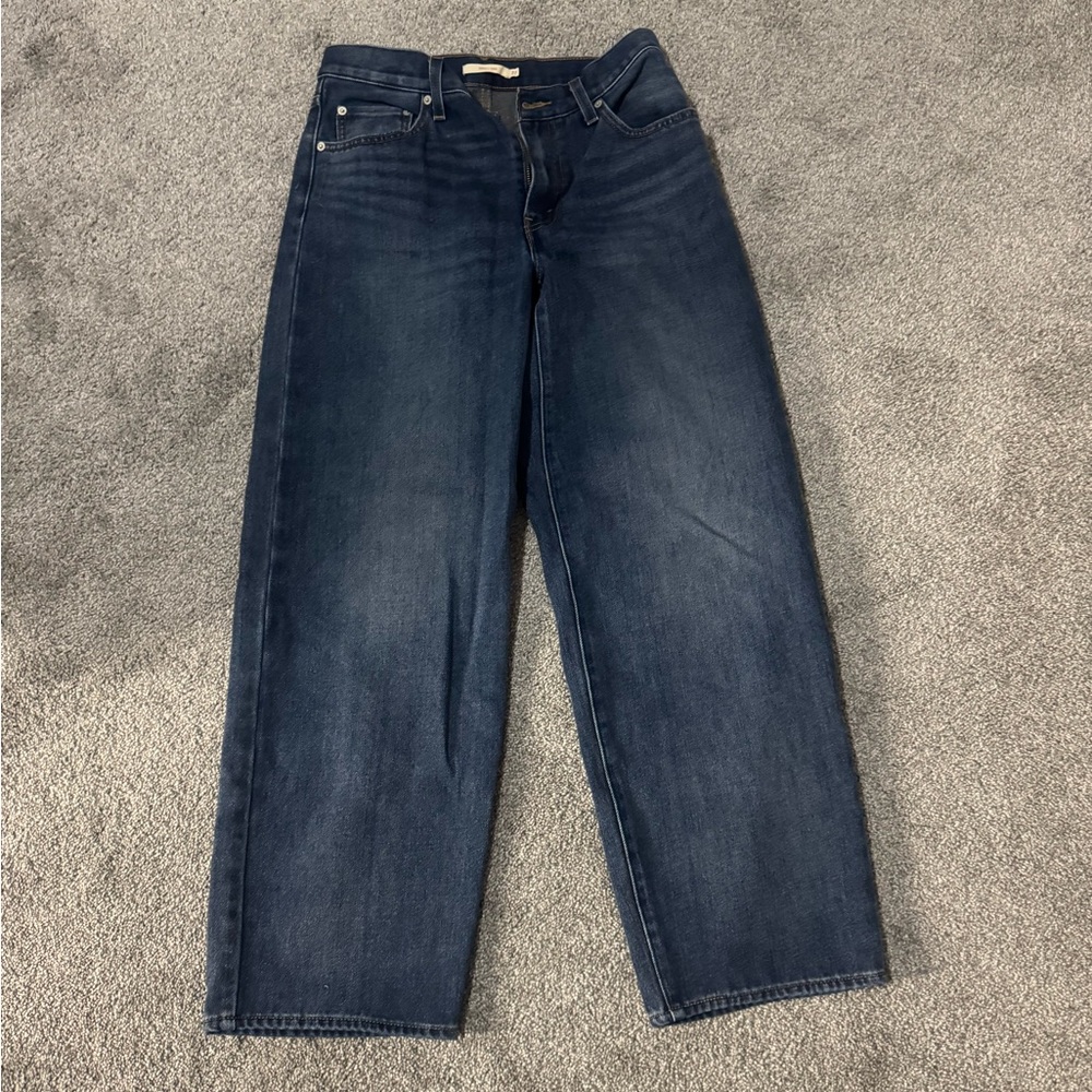 Levi's Baggy Dad Jeans - Dark Wash - Sz. 27
